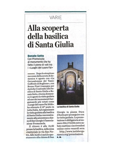Alla scoperta della basilica di Santa Giulia